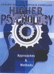 Tapa de Higher psychology