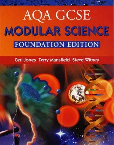 Tapa de AQA GCSE modular science