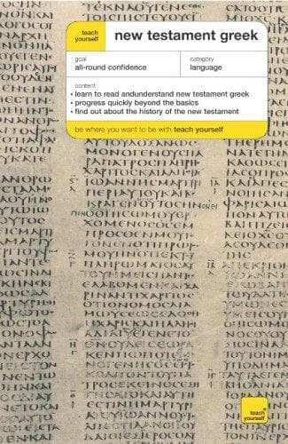 Tapa de New Testament Greek