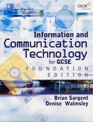 Tapa de Information and Communication Technology for GCSE