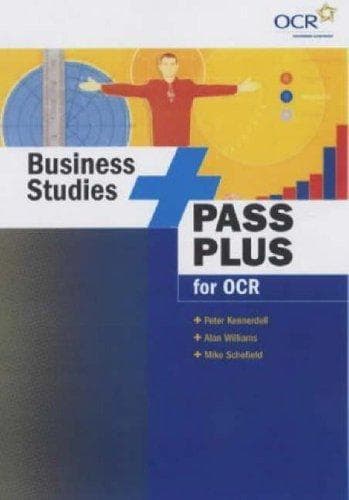Tapa de GCSE Business Studies Pass Plus for OCR