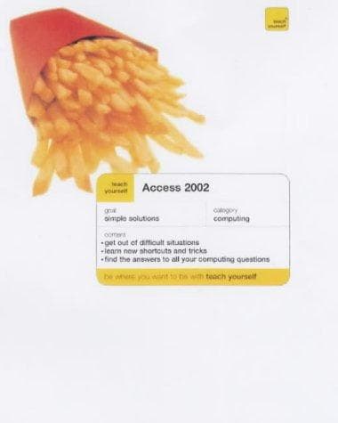 Tapa de Access 2002
