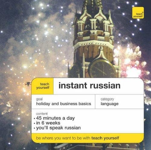 Tapa de Teach Yourself Instant Russian