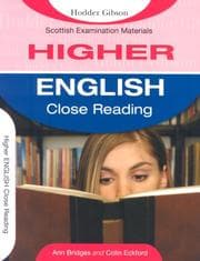 Tapa de Higher English close reading