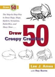 Tapa de Draw 50 creepy crawlies