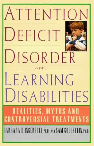 Tapa de Attention deficit disorder and learning disabilities