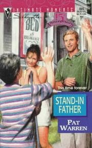Tapa de Stand-In Father (Silhouette Intimate Moments, No. 855) (Intimate Moments , No 855)