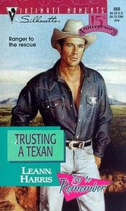 Tapa de Trusting a Texan  (Try To Remember) (Silhouette Intimate Moments No. 868) (Intimate Moments , No 868)