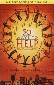 Tapa de 50 ways to help your community