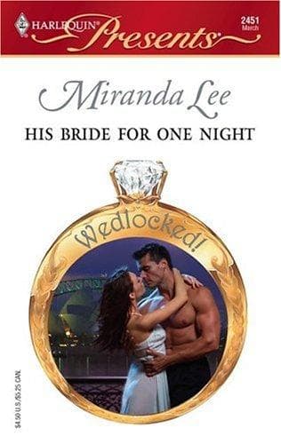 Tapa de His Bride For One Night