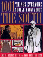 Tapa de 1001 things everyone should know about the South