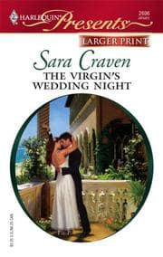 Tapa de The Virgin's Wedding Night (Larger Print Harlequin Presents