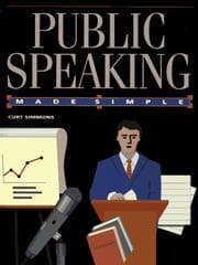 Tapa de Public speaking made simple