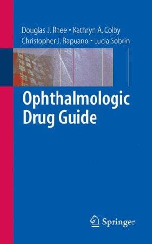 Tapa de Ophthalmologic Drug Guide