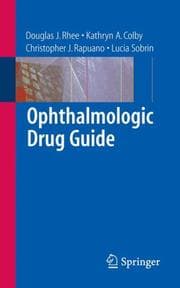 Tapa de Ophthalmologic Drug Guide