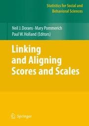 Tapa de Linking and aligning scores and scales