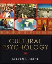 Tapa de Cultural Psychology