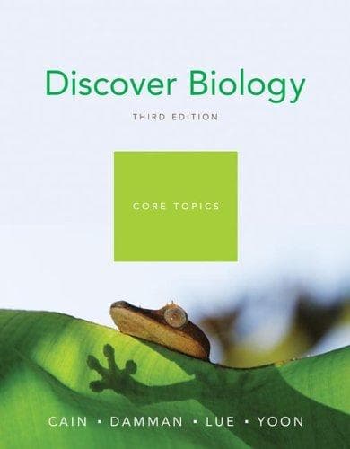 Tapa de Discover Biology, Core Topics