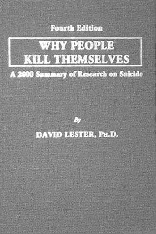 Tapa de Why People Kill Themselves
