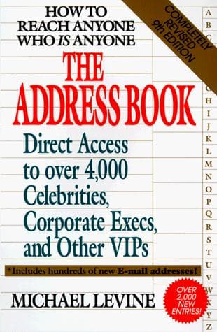 Tapa de The Address Book (9th ed)
