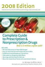 Tapa de Complete Guide To Prescription  &  Nonpresciption Drugs 2008