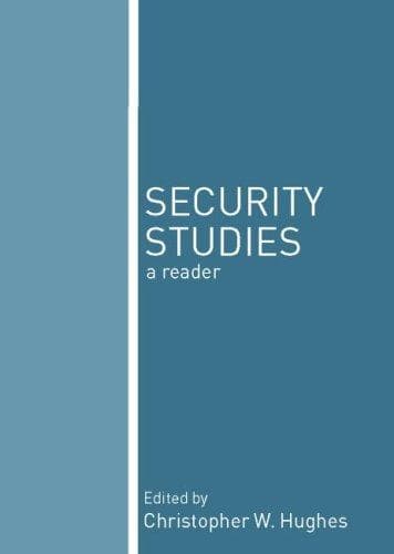 Tapa de Security Studies