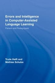 Tapa de Errors and intelligence in computer-assisted language learning