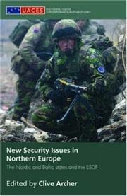 Tapa de New Security Issues in Northern Europe