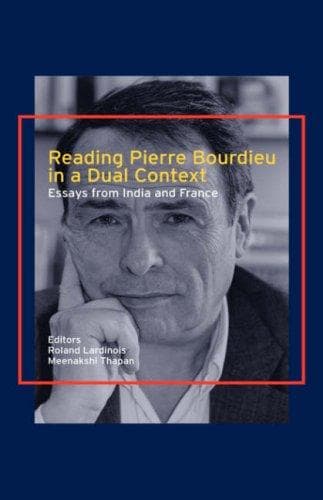 Tapa de Reading Pierre Bourdieu in a dual context