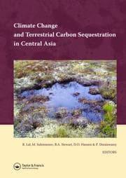 Tapa de Climate change and terrestrial carbon sequestration in Central Asia