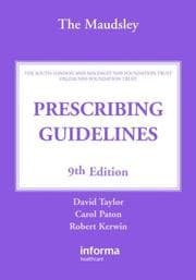 Tapa de Maudsley Prescribing Guidelines