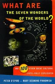 Tapa de What are the seven wonders of the world? and 100 other great cultural lists, fully explicated