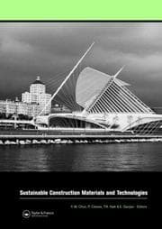 Tapa de SUSTAINABLE CONSTRUCTION MATERIALS AND TECHNOLOGIES; ED. BY YOON-MOON CHUN ET AL