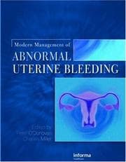 Tapa de Modern management of abnormal uterine bleeding