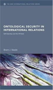 Tapa de Ontological security in international relations