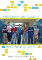 Tapa de Instructional strategies for middle and high school
