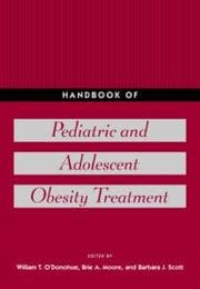 Tapa de Handbook of pediatric and adolescent obesity treatment