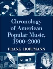 Tapa de Chronology of American Popular Music, 1900-2000