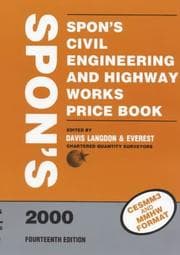 Tapa de Spon's Civil Engineering and Highway Works Price Book 2000