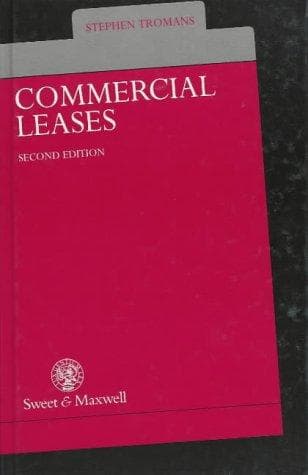 Tapa de Commercial Leases