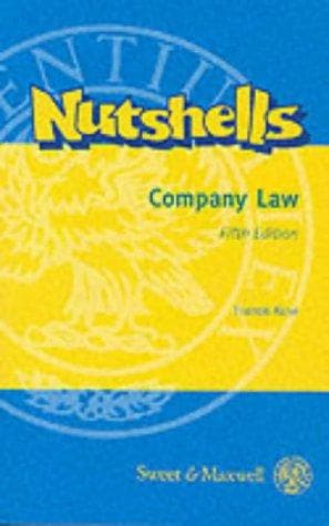 Tapa de Company Law (Nutshells)