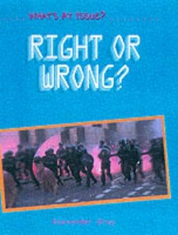 Tapa de Right or Wrong? (What's at Issue?)