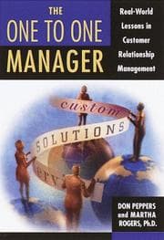 Tapa de The one to one manager