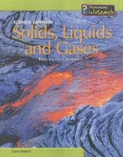 Tapa de Solids, Liquids and Gases (Science Answers)