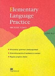 Tapa de Elementary Language Practice - With Key