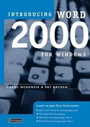 Tapa de Introducing Word 2000 for Windows
