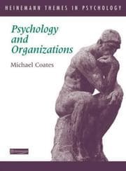 Tapa de Psychology and Organizations