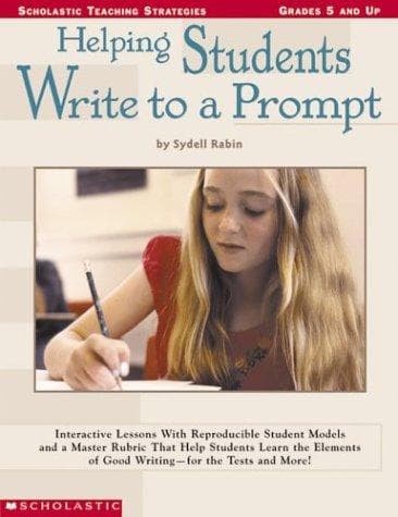 Tapa de Helping Students to Write a Prompt