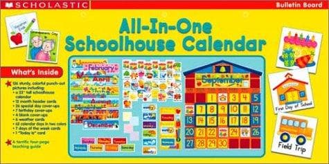 Tapa de All-in-one Schoolhouse Calendar
