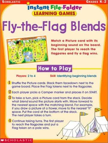 Tapa de Fly-the-Flag Blends (Instant File-Folder Games, Grades K-2)